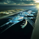Illustration for article titled These Are the Floating Airports of Our Dreams